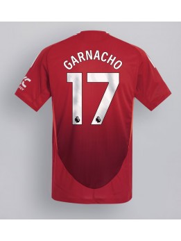 Manchester United Alejandro Garnacho #17 Replika Hemmakläder 2024-25 Kortärmad